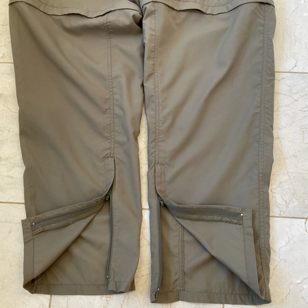 Exofficio Convertible Cargo Pants Men XL Tan Outdoors Hiking Fishing 32" Inseam - Picture 6 of 13